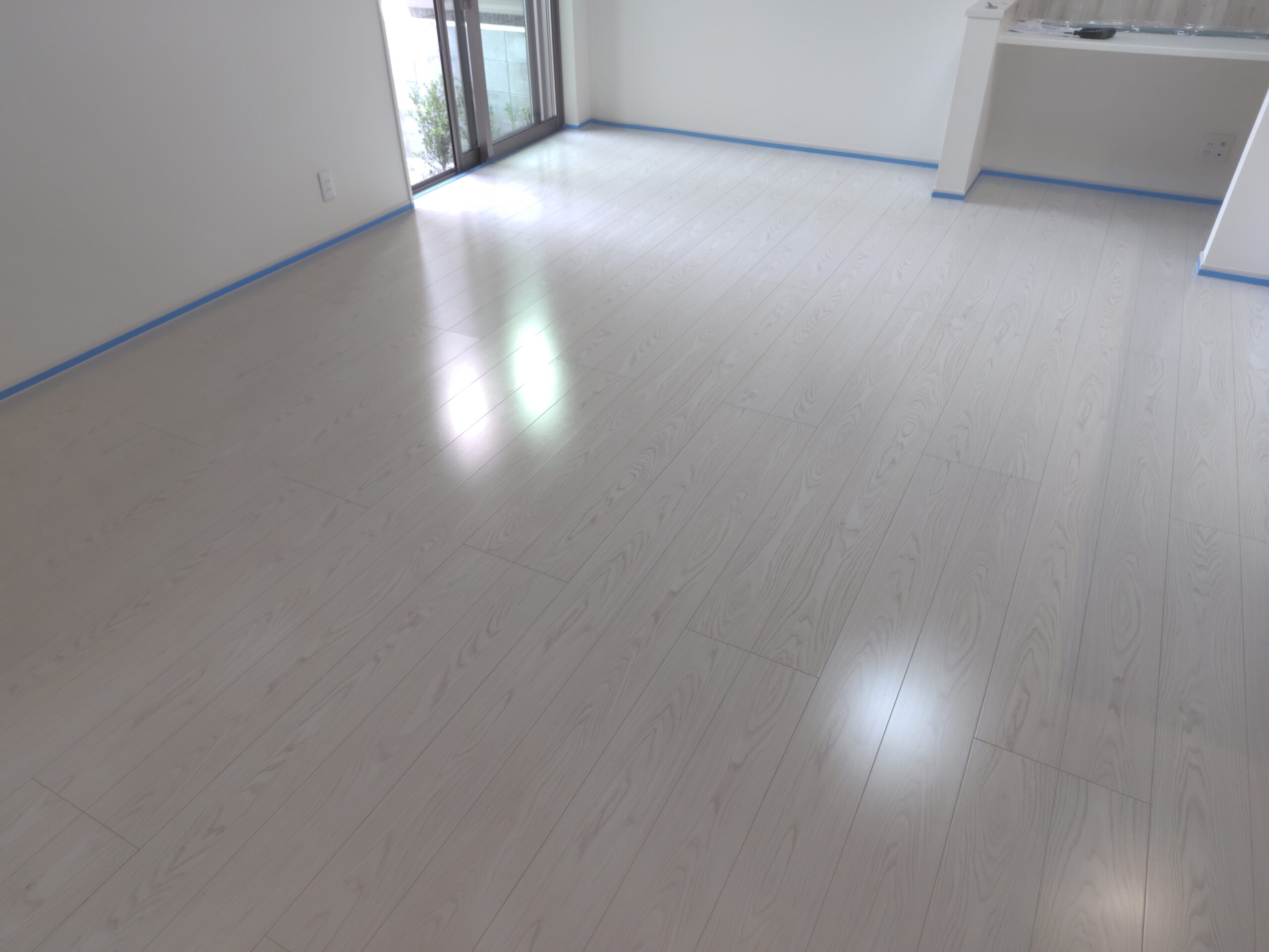 【施工後】相模原フロアコーティングの施工後|神奈川県相模原市のご新築戸建てにセラミックガラスフロアコーティングを施工した仕上り