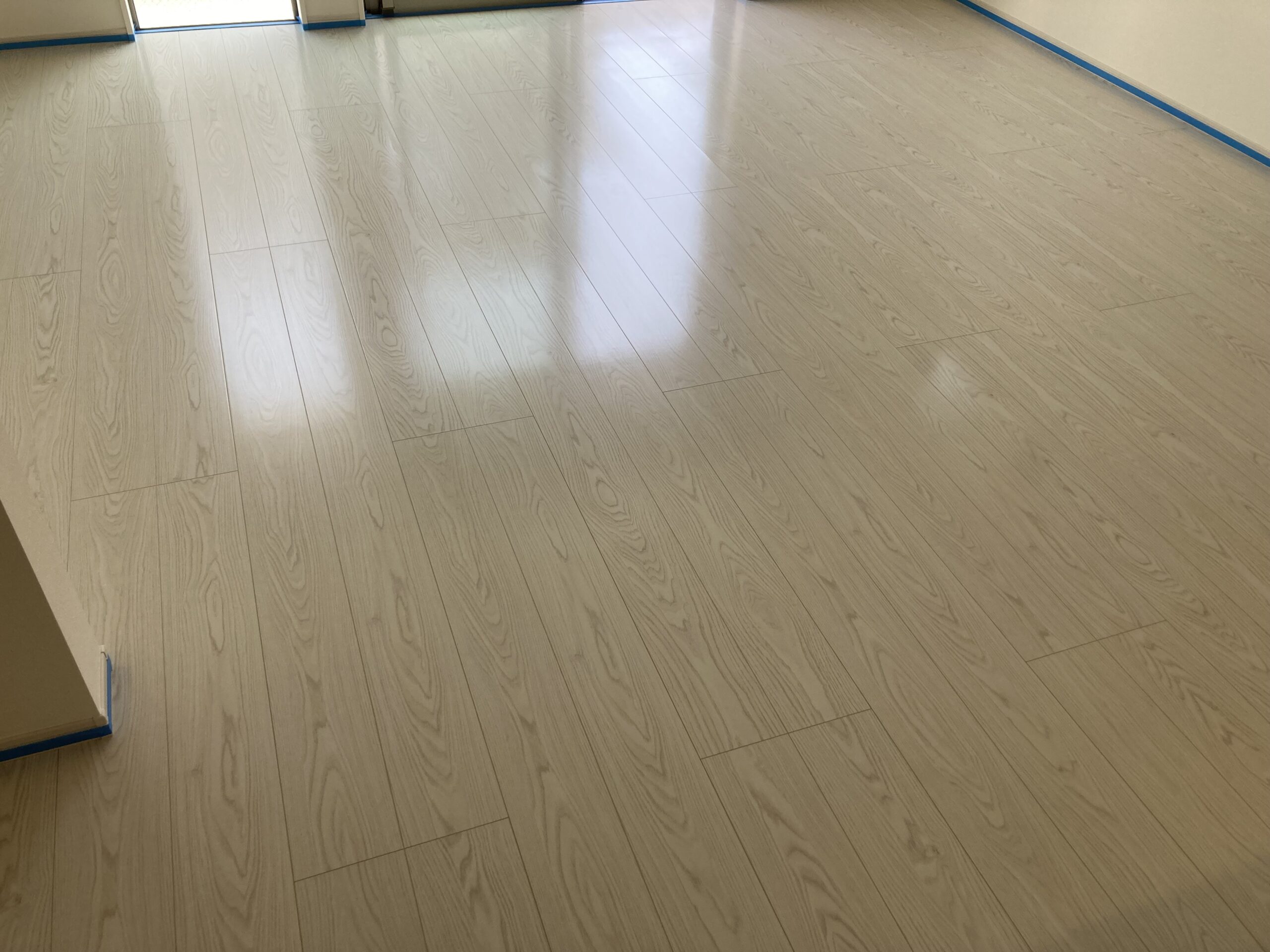 【施工後】相模原フロアコーティングの施工後｜神奈川県相模原市のご新築戸建てにセラミックガラスフロアコーティングを施工した仕上り