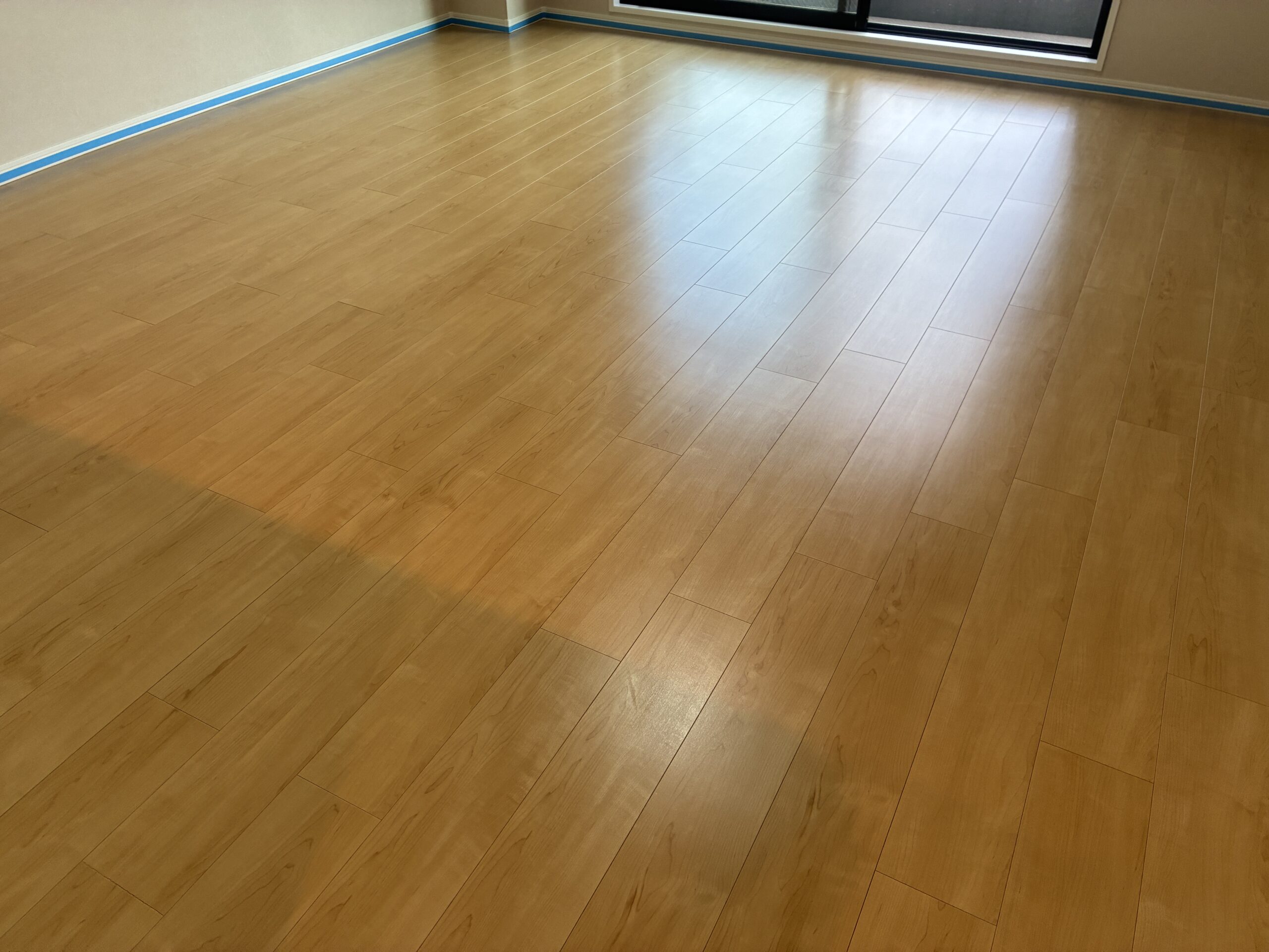 【施工後】入間市フロアサンディングの施工後|埼玉県入間市の中古マンションにフロアサンディングを施工した仕上り
