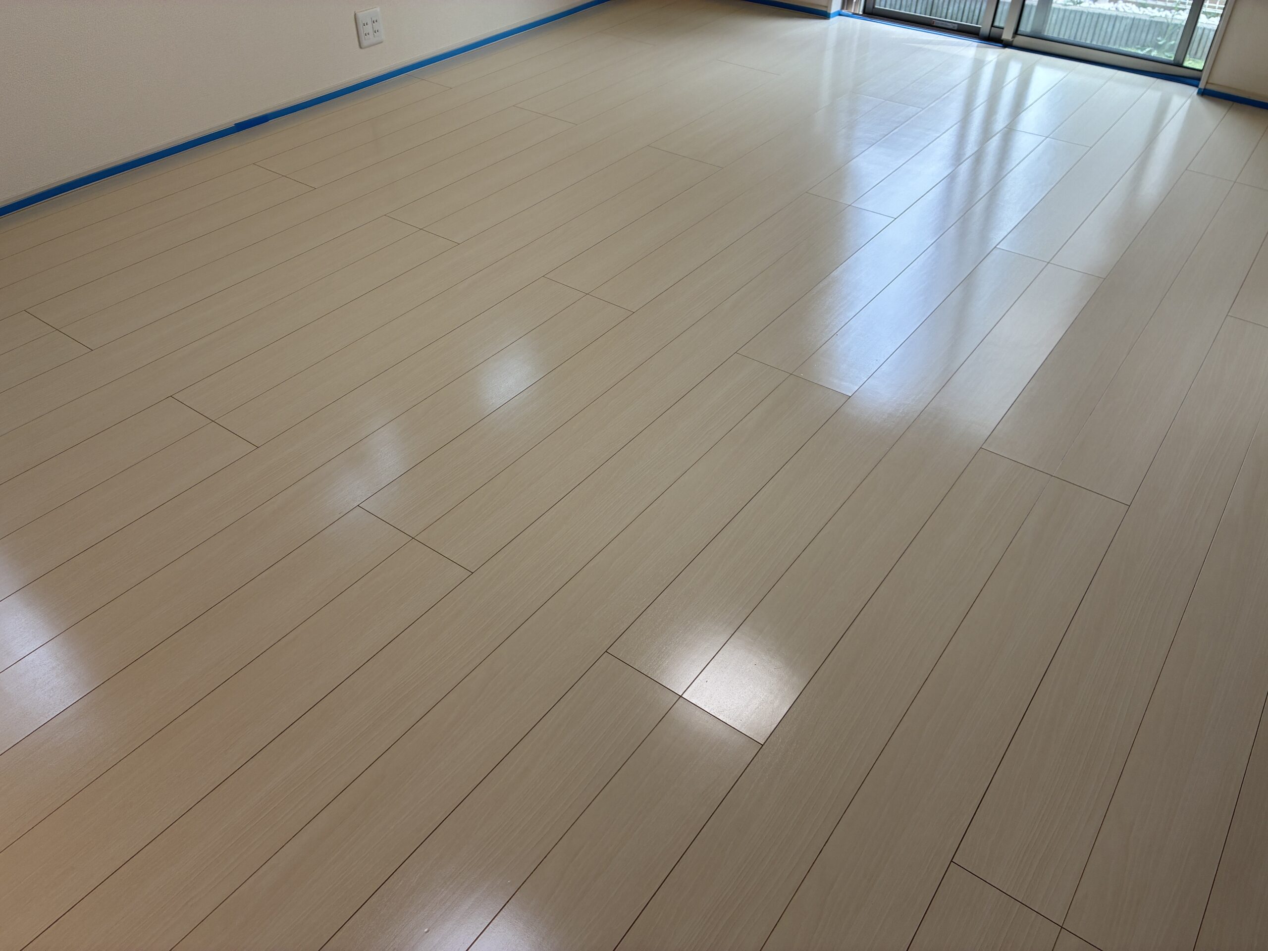 【施工後】東京フロアサンディングの施工後|東京都東久留米市のご入居中戸建てにフロアサンディングを施工した仕上り
