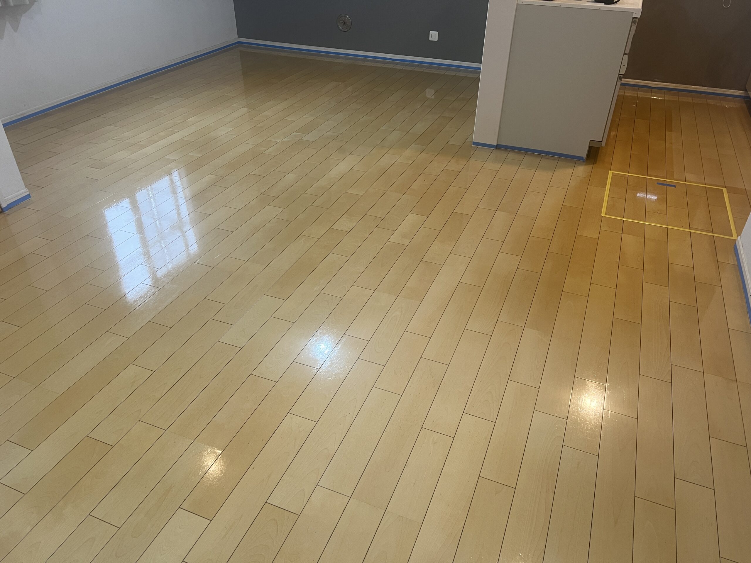 【施工後】横浜市フロアコーティングの施工後｜神奈川県横浜市の中古戸建てにシリコンフロアコーティングを施工した仕上り