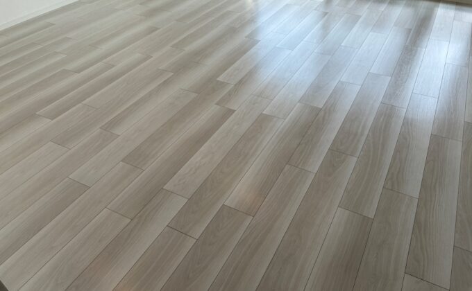 【施工後】東京都昭島市 ご新築マンション Ｓ様邸 セラミックガラスフロアコーティング施工事例 フロアコートプロ セラミックガラスフロアコーティング施工済み