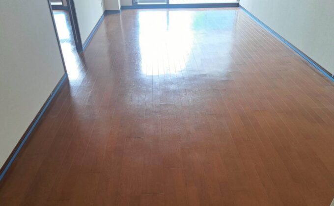 【施工前】神奈川県横浜市 ご入居中マンション Ｍ様邸 フローリング