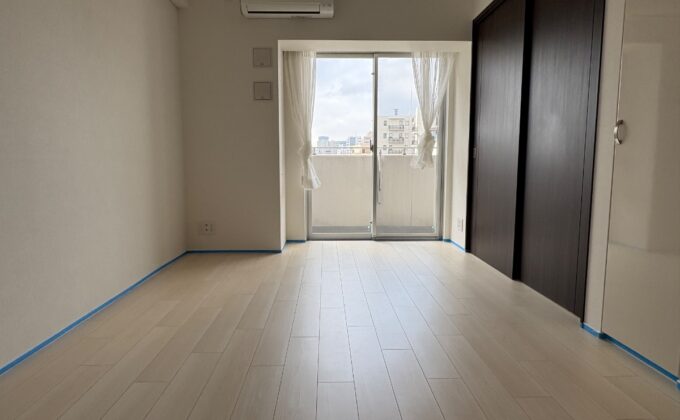 【施工前】東京都文京区 リノベーション済みマンション K様邸 ガラスフロアコーティング施工事例 施工前の状態