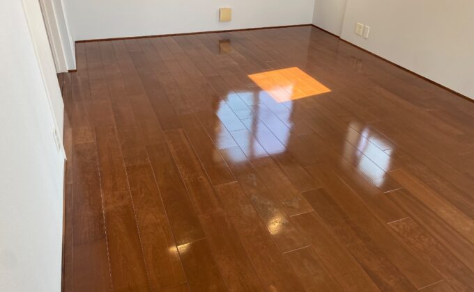 【施工後】東京都目黒区 ご入居中戸建て Ｋ様邸 フロアコートプロ フロアコーティング施工済み