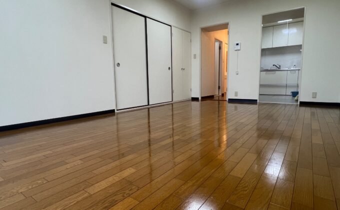 【施工後】東京都多摩市 中古マンション Ｎ様邸 ガラスフロアコーティング施工事例 フロアコートプロ ガラスフロアコーティング施工済み