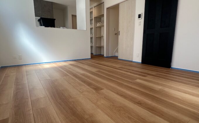 【施工前】東京都練馬区 ご新築戸建て Ｙ様邸 セラミックガラスフロアコーティング施工事例 施工前の状態