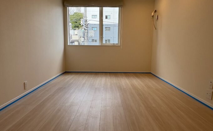 【施工前】東京都文京区 ご新築戸建て Ｗ様邸 セラミックガラスフロアコーティング施工事例 施工前の状態