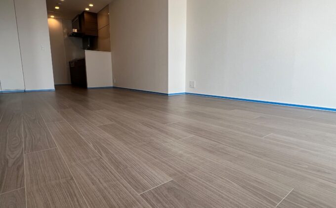 【施工前】東京都江戸川区 ご新築マンション Ｍ様邸 フローリング