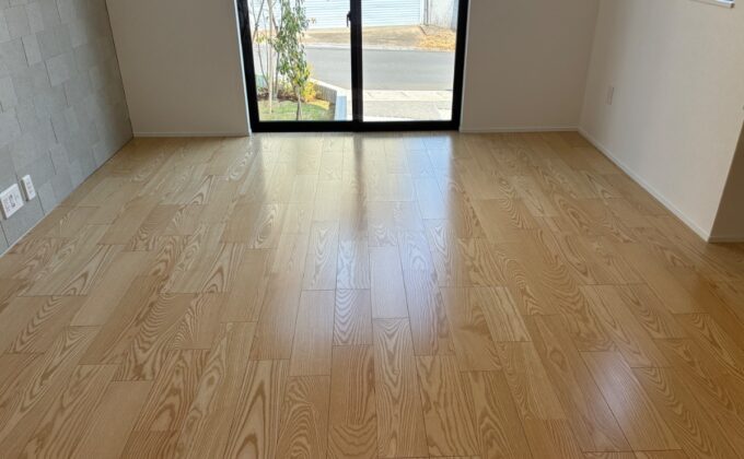 【施工後】埼玉県さいたま市 ご新築戸建て Ｎ様邸 セラミックガラスフロアコーティング施工事例 フロアコートプロ セラミックガラスフロアコーティング施工済み