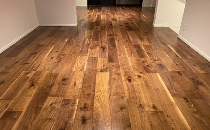 【施工後】東京都目黒区 ご新築戸建て Ｋ様邸 セラミックガラスフロアコーティング施工事例 フロアコートプロ セラミックガラスフロアコーティング施工済み