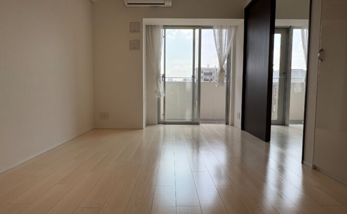 【施工後】東京都文京区 リノベーション済みマンション K様邸 ガラスフロアコーティング施工事例 フロアコートプロ ガラスフロアコーティング施工済み