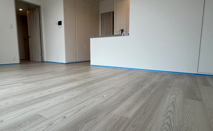 【施工前】千葉県千葉市 ご新築マンション Ｍ様邸 フローリング