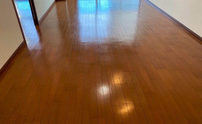 【施工後】神奈川県横浜市 ご入居中マンション Ｍ様邸 フロアコートプロ フロアコーティング施工済み