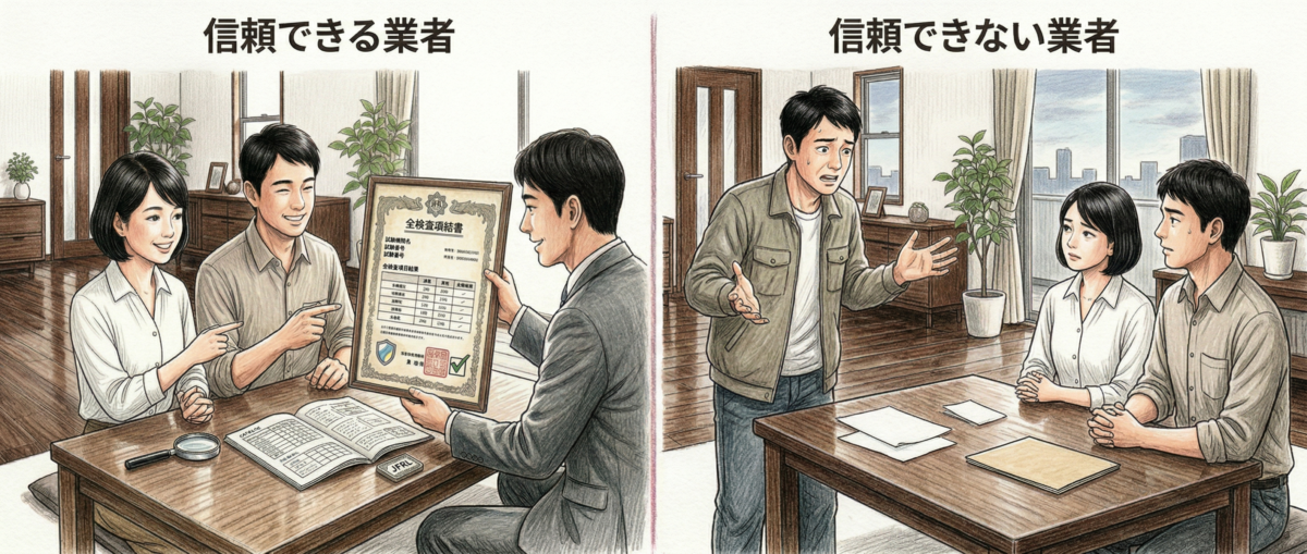 フロアコーティング業者の選び方チェックリストと試験成績書の確認ポイント