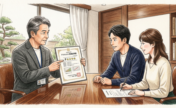 建築基準法に基づくホルムアルデヒド放散等級F☆☆☆☆をフロアコーティングで解説する図