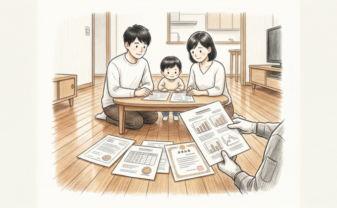 フロアコーティングの安全性と性能を第三者機関の試験で確認している様子