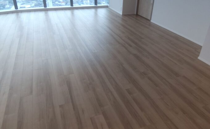 【施工後】東京都中野区 ご新築マンション Ｋ様邸 ワンニャンすべらん施工事例 フロアコートプロ ワンニャンすべらん施工済み