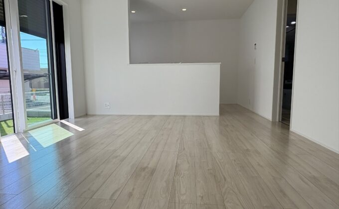 【施工後】栃木県下野市 ご新築戸建て Ｌ様邸 シリコンフロアコーティング施工事例 フロアコートプロ シリコンフロアコーティング施工済み