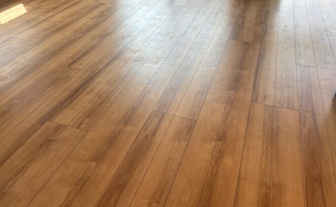 【施工前】群馬県高崎市 ご新築マンション Ｓ様邸 セラミックガラスフロアコーティング施工事例 施工前の状態