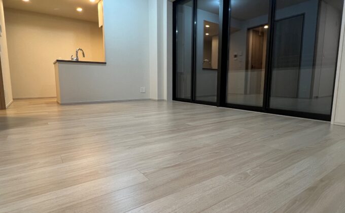 【施工後】東京都文京区 ご新築マンション Ｔ様邸 セラミックガラスフロアコーティング施工事例 フロアコートプロ セラミックガラスフロアコーティング施工済み