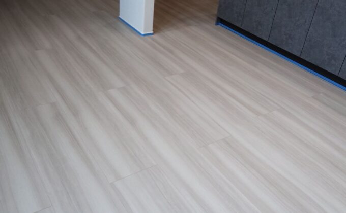 【施工前】千葉県千葉市 ご新築戸建て N様邸 セラミックガラスフロアコーティング施工事例 施工前の状態