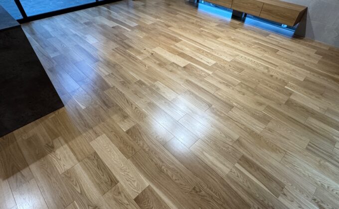 【施工後】神奈川県横浜市 ご新築戸建て Ｓ様邸 ワンニャンすべらん施工事例 フロアコートプロ ワンニャンすべらん施工済み