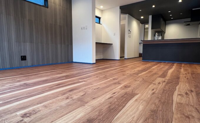 【施工前】東京都世田谷区 ご新築戸建て M様邸 セラミックガラスフロアコーティング施工事例 施工前の状態