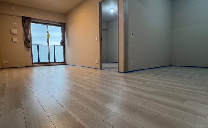【施工前】神奈川県横浜市 ご新築マンション Ｏ様邸 ガラスフロアコーティング施工事例 施工前の状態