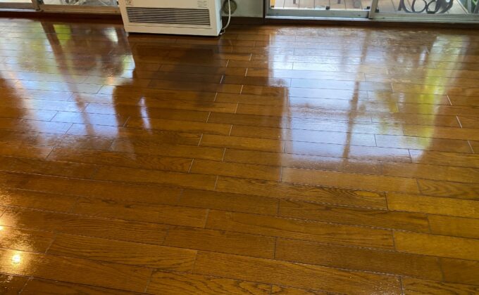 【施工後】東京都杉並区 ご入居中戸建て Ｓ様邸 シリコンフロアコーティング施工事例 フロアコートプロ シリコンフロアコーティング施工済み