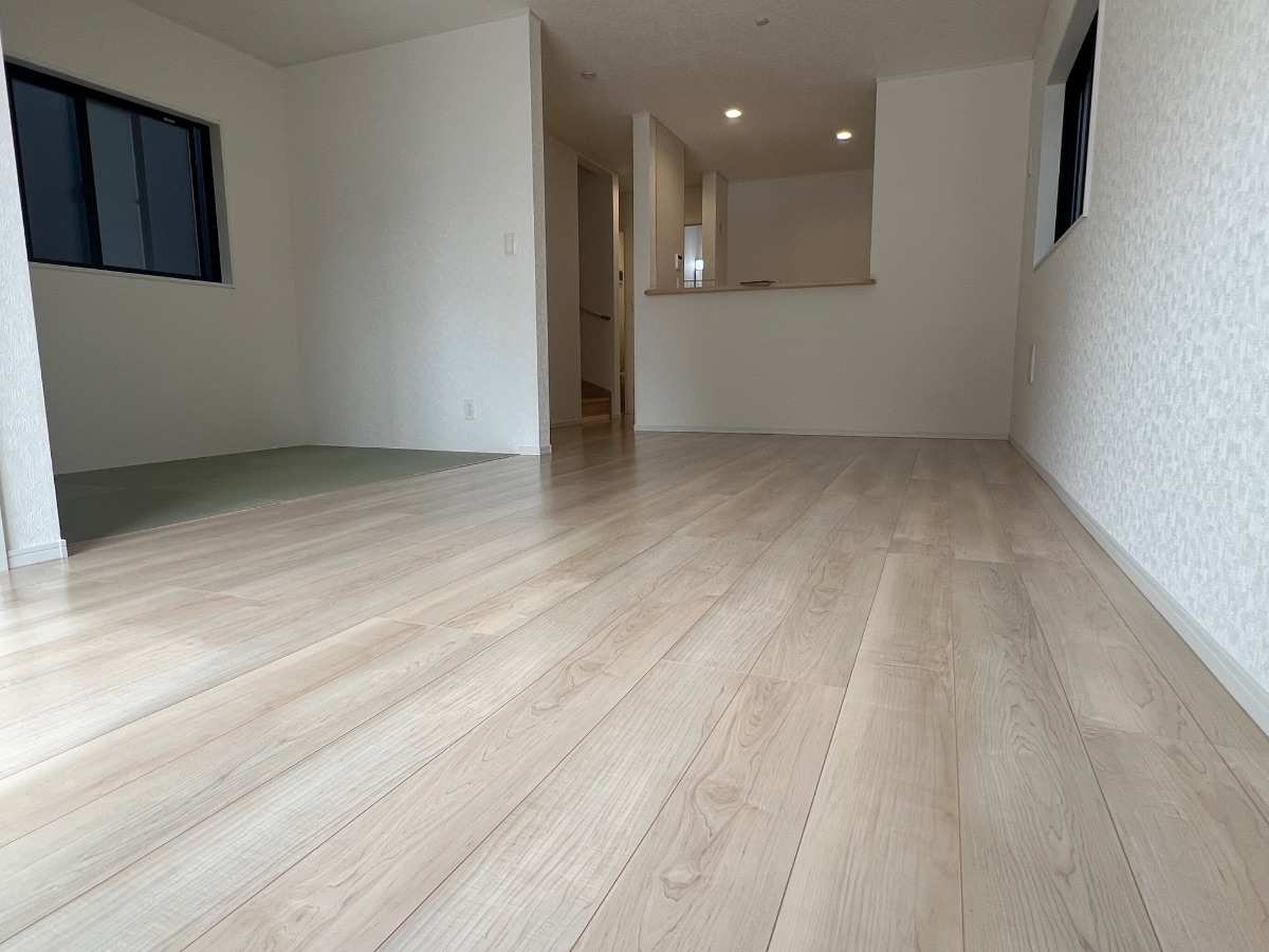 【施工後】埼玉県川口市 ご新築戸建て Ｓ様邸 ガラスフロアコーティング施工事例 フロアコートプロ ガラスフロアコーティング施工済み