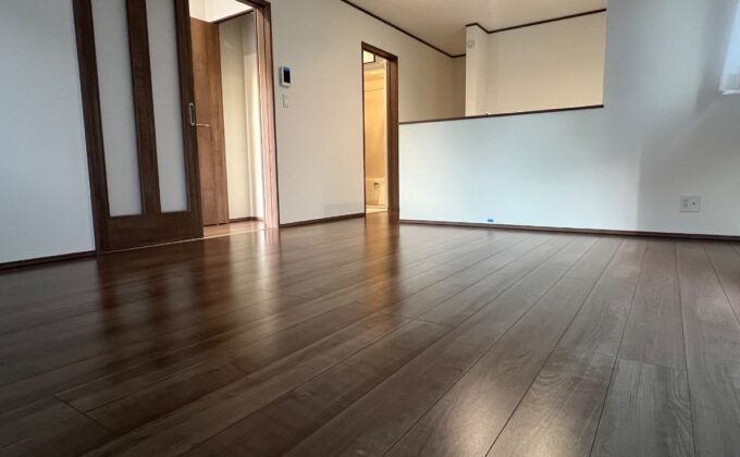 【施工後】神奈川県川崎市 ご新築戸建て Ｙ様邸 ガラスフロアコーティング施工事例 フロアコートプロ ガラスフロアコーティング施工済み