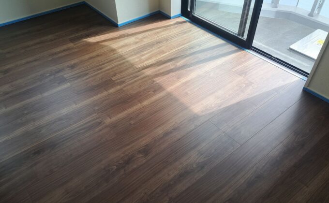 【施工前】神奈川県横浜市 ご新築マンション Ｉ様邸 ガラスフロアコーティング施工事例 施工前の状態