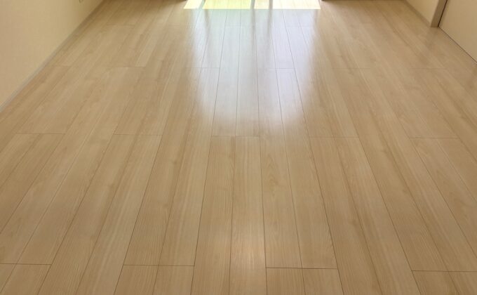 【施工後】東京都清瀬市 ご新築戸建 Ｈ様邸 セラミックガラスフロアコーティング施工事例 フロアコートプロ セラミックガラスフロアコーティング施工済み