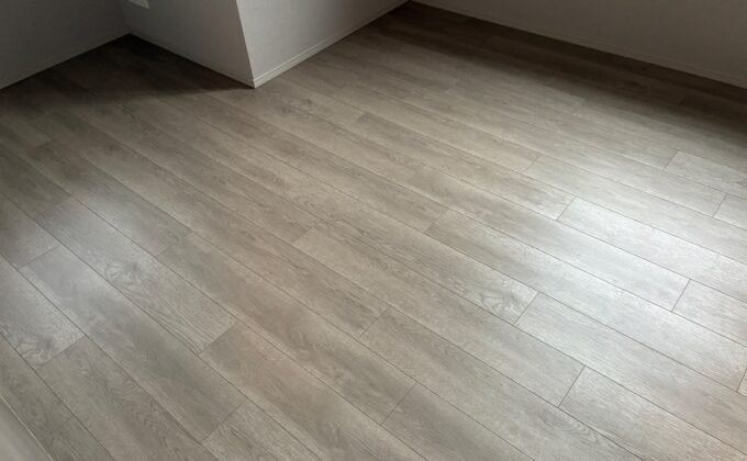 【施工前】埼玉県蓮田市 ご新築マンション Ｔ様邸 セラミックガラスフロアコーティング施工事例 施工前の状態