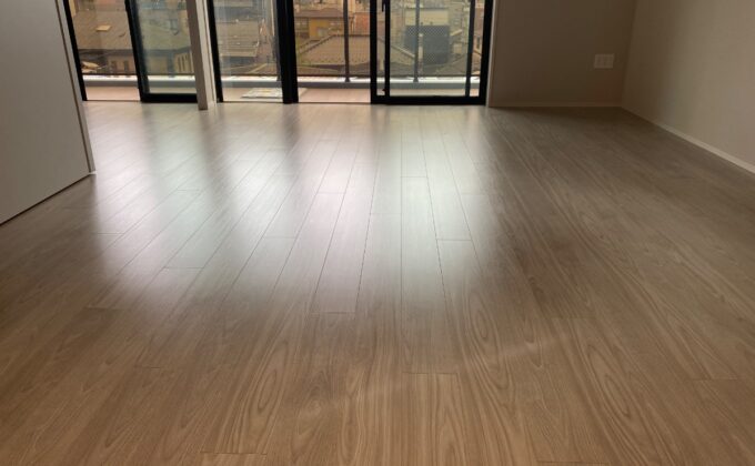 【施工後】東京都八王子市 ご新築マンション Ｓ様邸 セラミックガラスフロアコーティング施工事例 フロアコートプロ セラミックガラスフロアコーティング施工済み