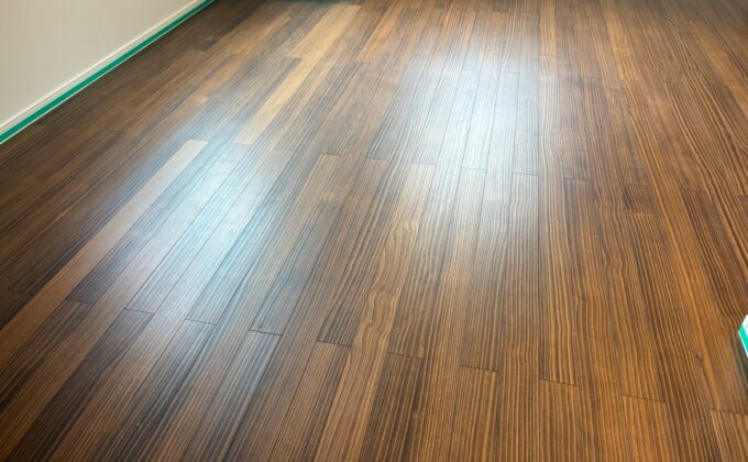 【施工前】東京都北区 ご新築戸建て Ｙ様邸 セラミックガラスフロアコーティング施工事例 施工前の状態