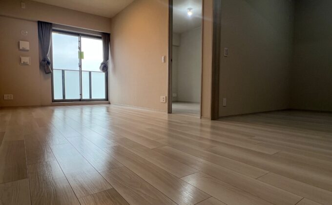 【施工後】神奈川県横浜市 ご新築マンション Ｏ様邸 ガラスフロアコーティング施工事例 フロアコートプロ ガラスフロアコーティング施工済み