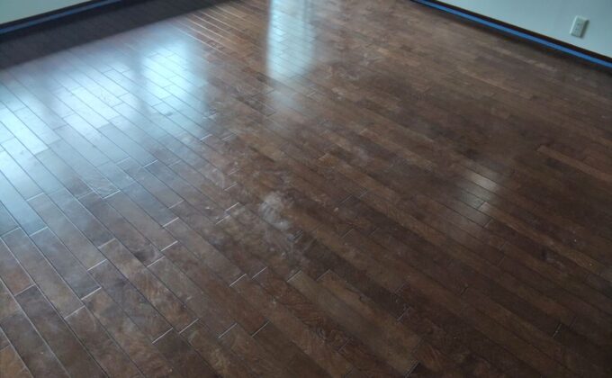 【施工前】埼玉県川口市 中古マンション Ｏ様邸 セラミックガラスフロアコーティング施工事例 施工前の状態