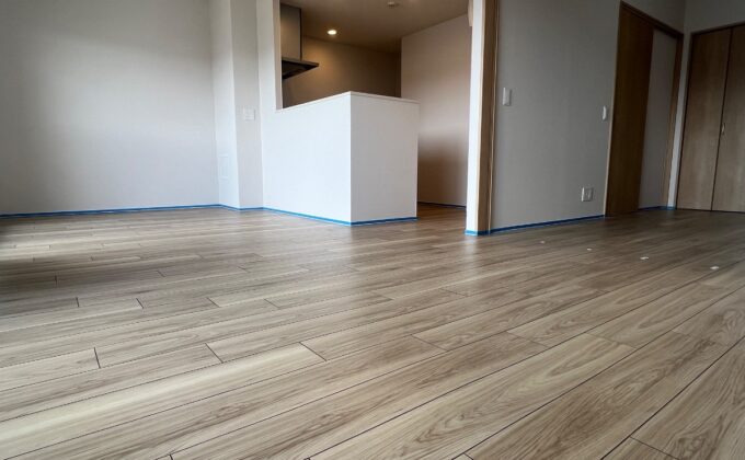 【施工前】宮城県仙台市 リノベーション済みマンション Ｓ様邸 ガラスフロアコーティング施工事例 施工前の状態