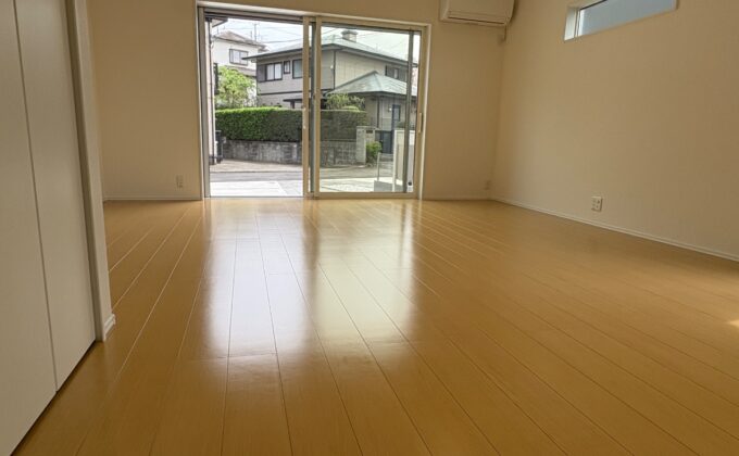 【施工後】千葉県佐倉市 ご新築戸建て Ｎ様邸 セラミックガラスフロアコーティング施工事例 フロアコートプロ セラミックガラスフロアコーティング施工済み