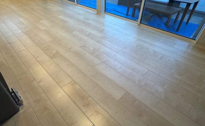 【施工後】神奈川県平塚市 ご入居中戸建て Ｉ様邸 ワンニャンすべらん施工事例 フロアコートプロ ワンニャンすべらん施工済み