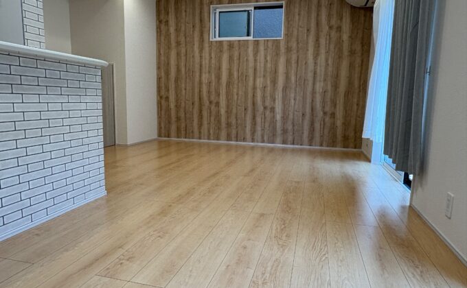 【施工後】東京都練馬区 ご新築戸建て Ｋ様邸 ガラスフロアコーティング施工事例 フロアコートプロ ガラスフロアコーティング施工済み