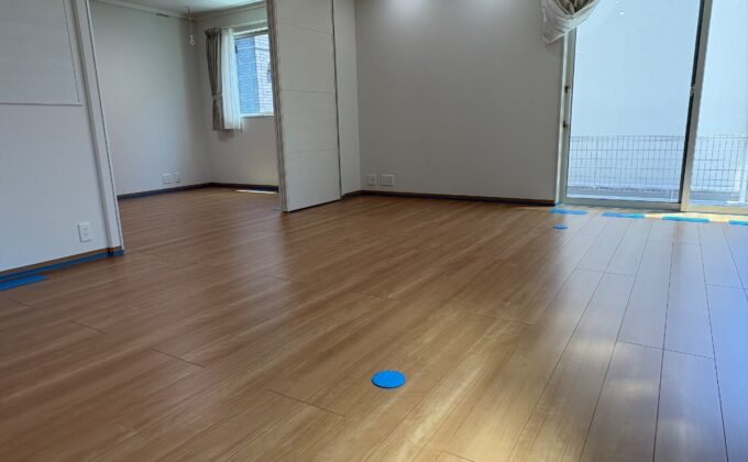 【施工前】埼玉県久喜市 ご新築戸建て Ａ様邸 セラミックガラスフロアコーティング施工事例 施工前の状態