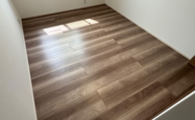 【施工後】茨城県那珂市 ご新築戸建て Ｈ様邸 ワンニャンすべらん施工事例 フロアコートプロ ワンニャンすべらん施工済み