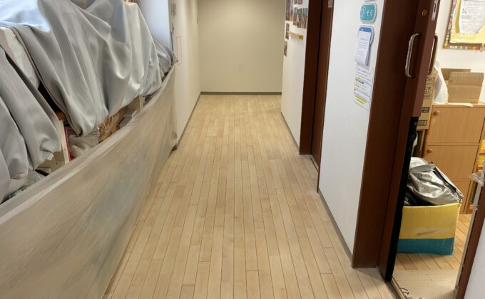 【施工後】東京都世田谷区 保育施設 Ｎ様邸 フロアサンディング施工事例 フロアコートプロ フロアサンディング施工済み