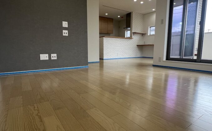 【施工前】千葉県柏市 中古戸建て Ｆ様邸 セラミックガラスフロアコーティング施工事例 施工前の状態