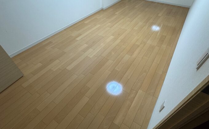【施工後】千葉県浦安市 ご入居中マンション Ｙ様邸 シリコンフロアコーティング施工事例 フロアコートプロ シリコンフロアコーティング施工済み