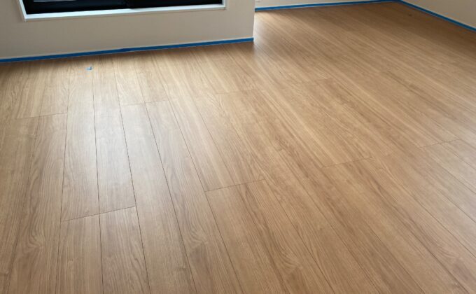 【施工前】神奈川県横浜市 ご新築戸建て Ｋ様邸 ガラスフロアコーティング施工事例 施工前の状態