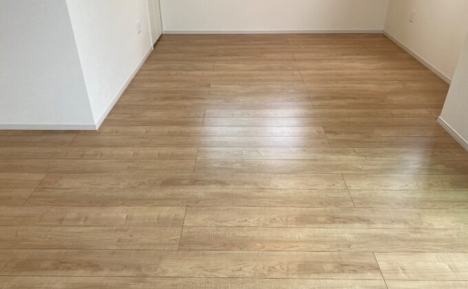 【施工後】東京都練馬区 ご新築戸建て Ｋ様邸 ワンニャンすべらん施工事例 フロアコートプロ ワンニャンすべらん施工済み